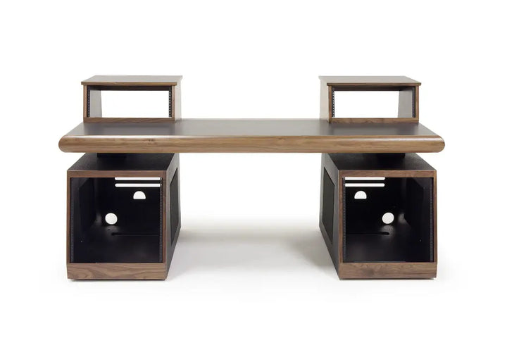 Argosy Radius Signature w/78" Straight Top, 2) Slanted 10sp Base Racks, Bullnose Edge - Walnut Trim Upgrade
