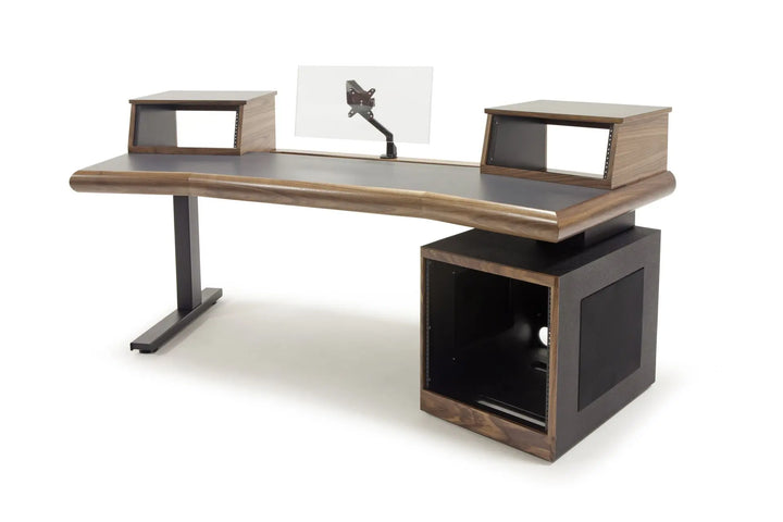 Argosy Radius Signature w/78" Splayed Top, 1) Straight 10sp Base Rack, 1) Steel Leg, Bullnose Edge - Standard Trim