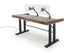 Argosy Radius Signature w/67" Straight Top, Height Adjustable Steel Legs, Bullnose Edge - Standard Trim