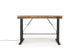 Argosy Radius Signature w/67" Splayed Top, Height Adjustable Steel Legs, Bullnose Edge - Walnut Trim Upgrade