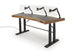 Argosy Radius Signature w/67" Splayed Top, Height Adjustable Steel Legs, Bullnose Edge - Standard Trim