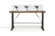 Argosy Radius Signature w/78" Straight Top, Height Adjustable Steel Legs, Bullnose Edge - Standard Trim