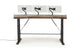 Argosy Radius Signature w/78" Splayed Top, Height Adjustable Steel Legs, Bullnose Edge - Standard Trim