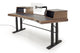 Argosy Radius Signature w/78" Splayed Top, Height Adjustable Steel Legs, Bullnose Edge - Standard Trim