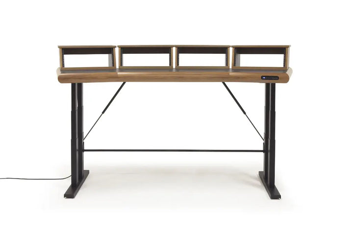 Argosy Radius Signature w/78" Splayed Top, Height Adjustable Steel Legs, Bullnose Edge - Standard Trim