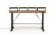 Argosy Radius Signature w/78" Splayed Top, Height Adjustable Steel Legs, Bullnose Edge - Walnut Trim Upgrade