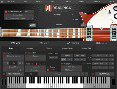 MUSICLAB MusicLab RealRick 6