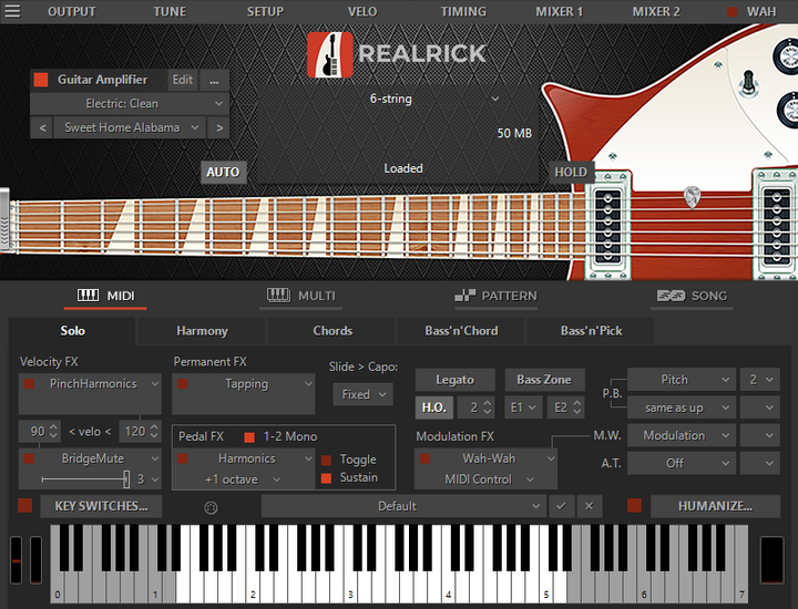 MUSICLAB MusicLab RealRick 6