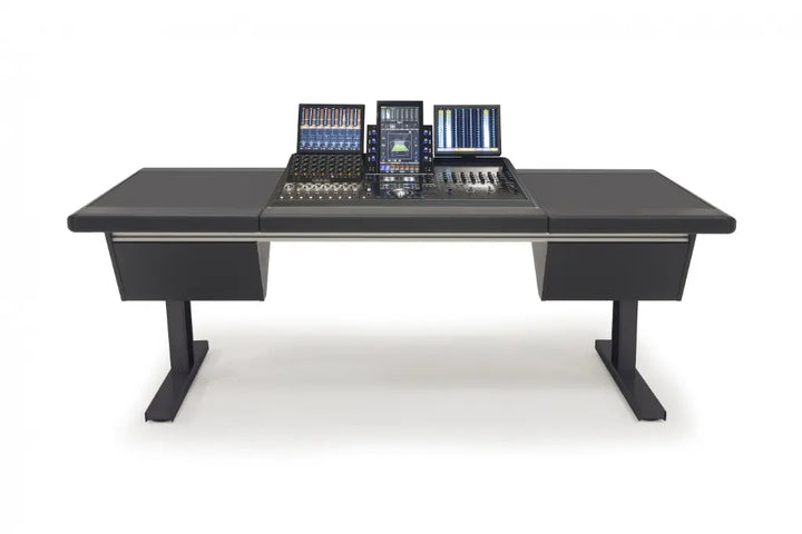 Argosy Eclipse for S4, 3 Foot Wide, Desk Left & Right, Black EPs, Black legs