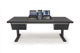 Argosy Eclipse for S4, 3 Foot Wide, Desk Left & Right, Black EPs, Black legs
