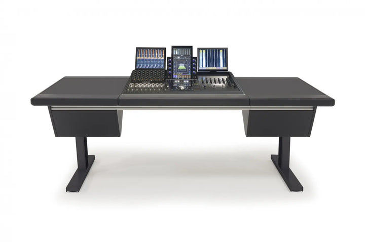 Argosy Eclipse for S4, 3 Foot Wide, Desk Left & Right, Black EPs, Black legs