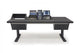 Argosy Eclipse for S4, 3 Foot Wide, 8sp Rack Left, Desk Right, Mahogany EPs, Black legs