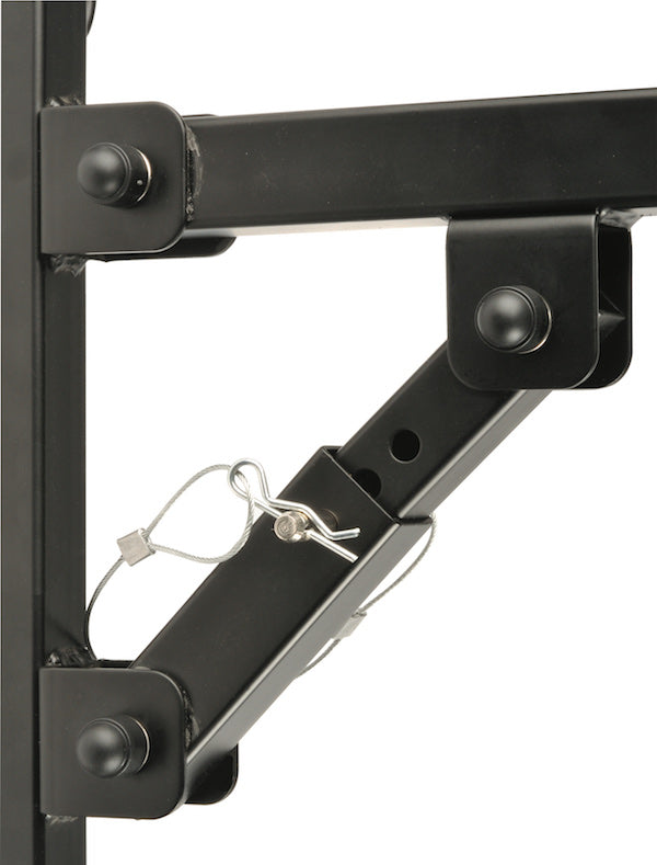 Quik Lok SB781 Angled Adjustable Speaker Wall Mounts (Black, Pair) - Speaker Stands & Arms