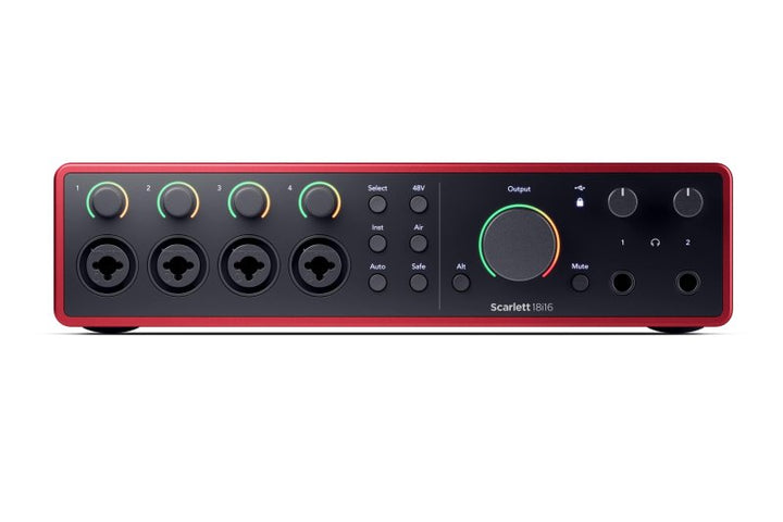 Focusrite SCARLETT-18I16-4TH-GEN (Open Box, Brand New)