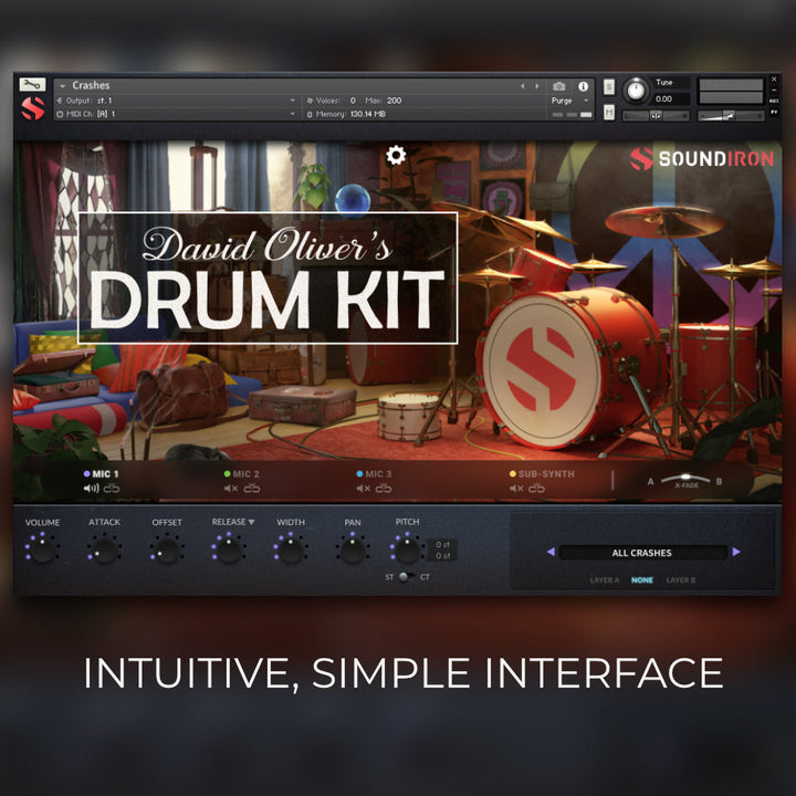 David Oliver's Drum Kit - 1