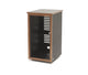Argosy 22 Space Straight Rack, Single Bay, Cherry Trim