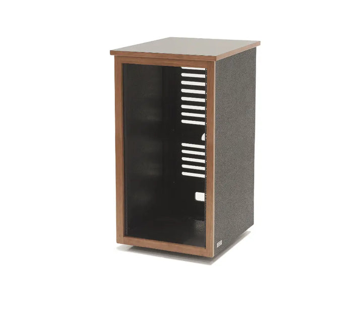 Argosy 22 Space Straight Rack, Single Bay, Walnut Trim