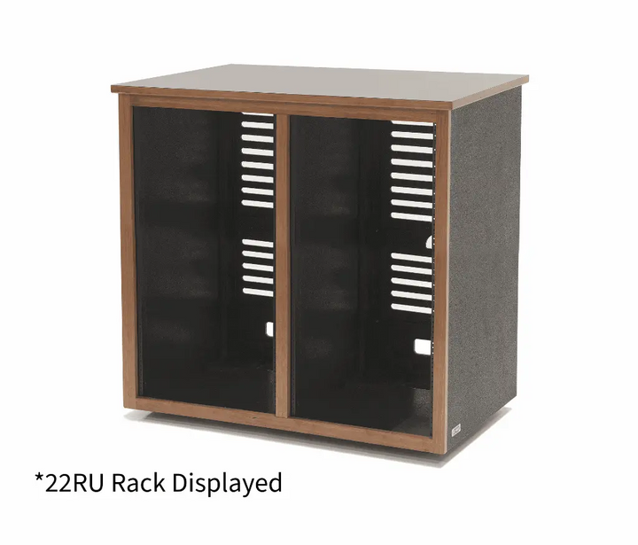 Argosy 24 Space Straight Rack, Double Bay, Oak Trim