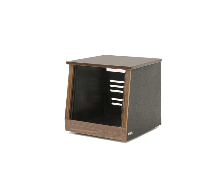 Argosy 10 Space Slanted Rack, Single Bay, Cherry Trim