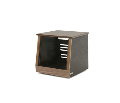 Argosy 10 Space Slanted Rack, Single Bay, Cherry Trim