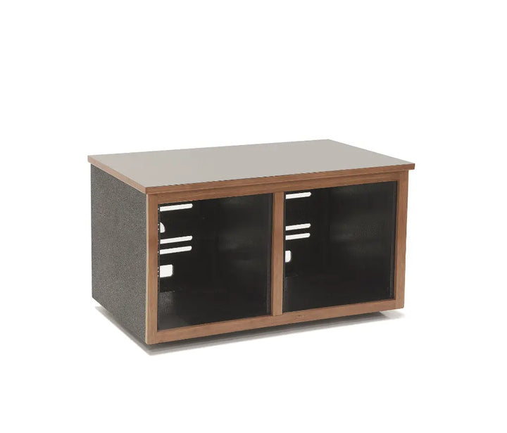 Argosy 10 Space Straight Rack, Double Bay, Cherry Trim