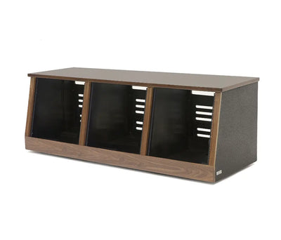 Argosy 10 Space Slanted Rack, Triple Bay, Black Satin Lacquer
