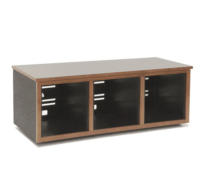 Argosy 10 Space Straight Rack, Triple Bay, Oak Trim