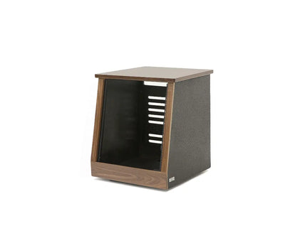 Argosy 12 Space Slanted Rack, Single Bay, Oak Trim