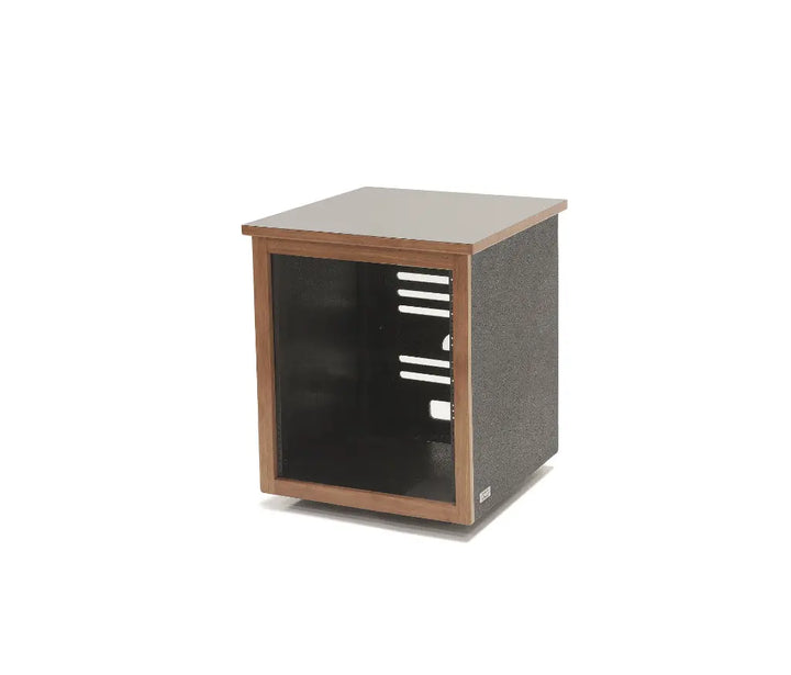 Argosy 12 Space Straight Rack, Single Bay, Oak Trim