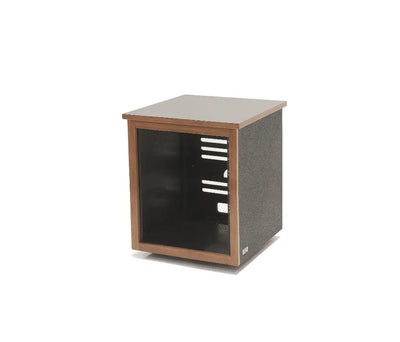 Argosy 12 Space Straight Rack, Single Bay, Cherry Trim