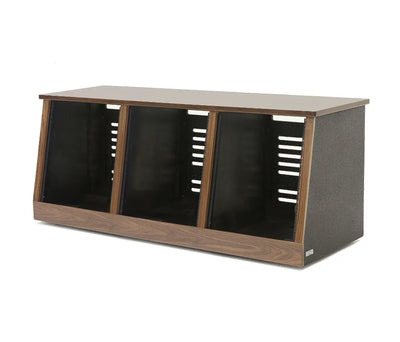 Argosy 12 Space Slanted Rack, Triple Bay, Oak Trim