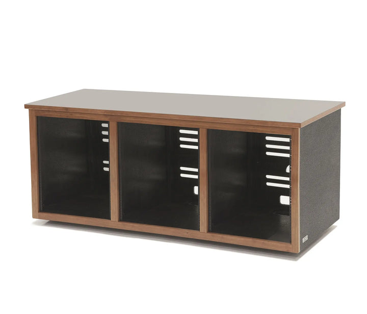 Argosy 12 Space Straight Rack, Triple Bay, Oak Trim
