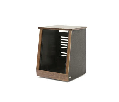Argosy 14 Space Slanted Rack, Single Bay, Oak Trim