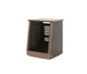 Argosy 14 Space Slanted Rack, Single Bay, Walnut Trim