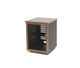Argosy 14 Space Straight Rack, Single Bay, Oak Trim