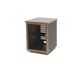 Argosy 14 Space Straight Rack, Single Bay, Oak Trim