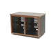 Argosy 14 Space Straight Rack, Double Bay, Cherry Trim