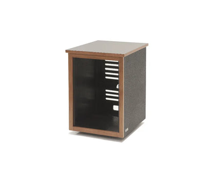 Argosy 16 Space Straight Rack, Single Bay, Oak Trim