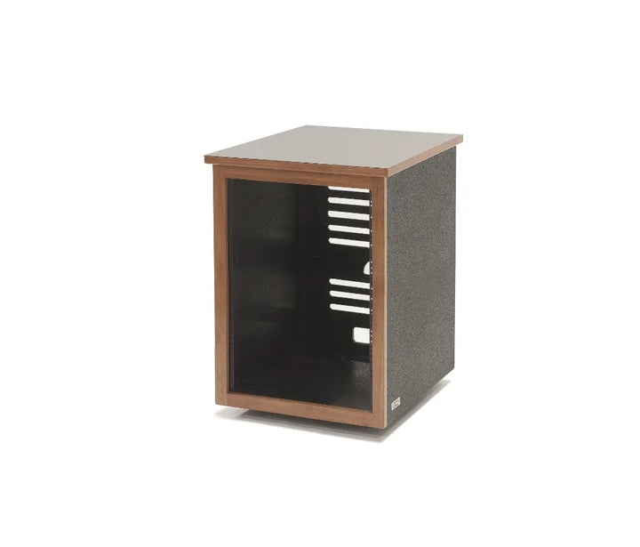 Argosy 16 Space Straight Rack, Single Bay, Black Satin Lacquer