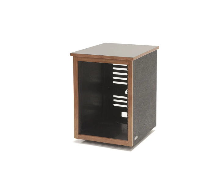 Argosy 16 Space Straight Rack, Single Bay, Cherry Trim