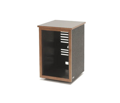 Argosy 18 Space Straight Rack, Single Bay, Oak Trim