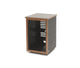 Argosy 18 Space Straight Rack, Single Bay, Oak Trim