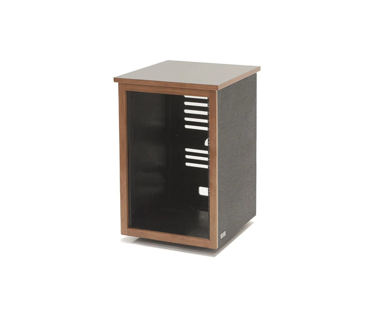 Argosy 18 Space Straight Rack, Single Bay, Black Satin Lacquer