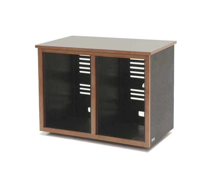 Argosy 18 Space Straight Rack, Double Bay, Cherry Trim