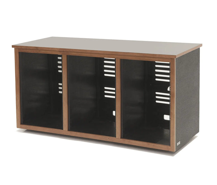Argosy 18 Space Straight Rack, Triple Bay, Cherry Trim