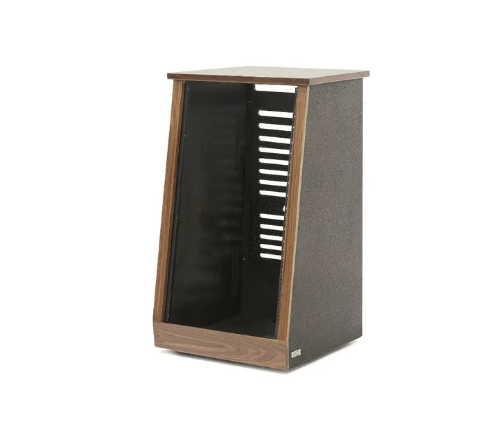 Argosy 20 Space Slanted Rack, Single Bay, Black Satin Lacquer
