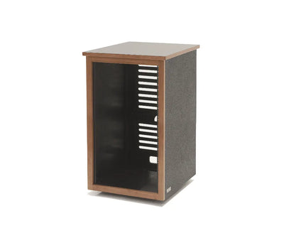 Argosy 20 Space Straight Rack, Single Bay, Cherry Trim
