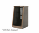 Argosy 24 Space Slanted Rack, Single Bay, Walnut Trim