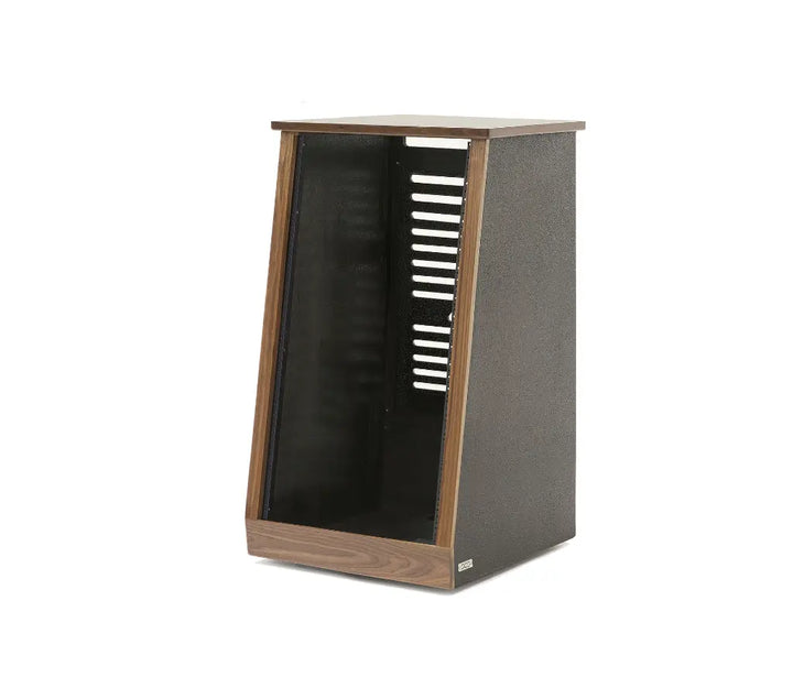 Argosy 22 Space Slanted Rack, Single Bay, Cherry Trim