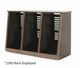 Argosy 24 Space Slanted Rack, Triple Bay, Black Satin Lacquer